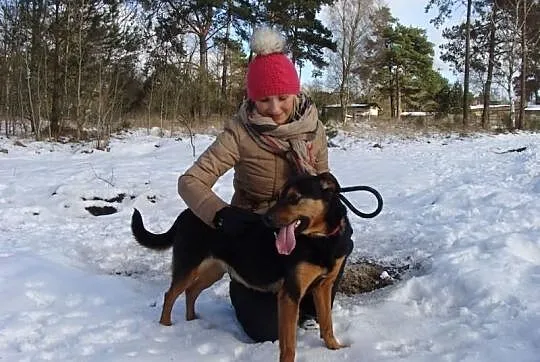 Basieńka - czyli jak pies potrafi kochać każdą chw