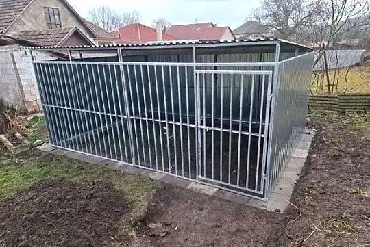Ocynkowany Kojec dla Psa , KOJCE na Wymiar , Klatka dla Psa - ESSTAL-