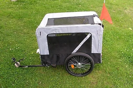 Przyczepka rowerowa dla psa