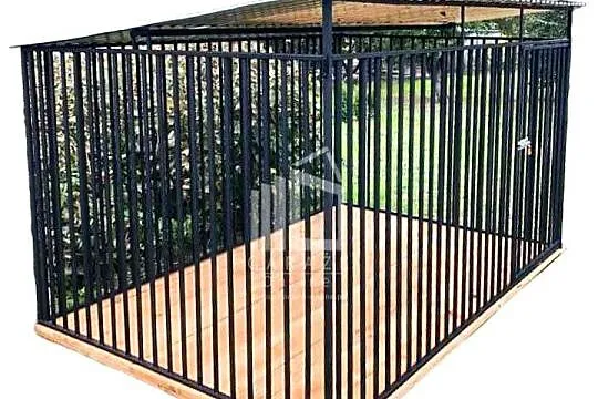 Kojec dla Psów 3x2,5m - Drewniana podłoga ID598