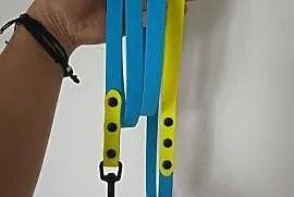 Linka treningowa smycz wodoodporna hexa plaster miodu dla psa linka