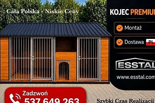 Kojec dla Psa | Klatka dla Psa | Zagroda   - ESSTAL-, Mazowieckie, Grójec