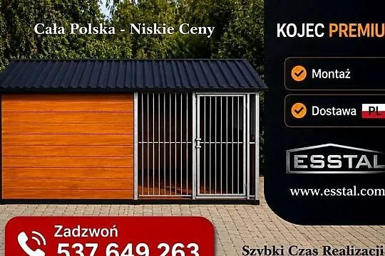 Zagroda dla Psa | Kojec dla Psa | Klatka dla Psa | Buda - ESSTAL-, Mazowieckie, Białobrzegi