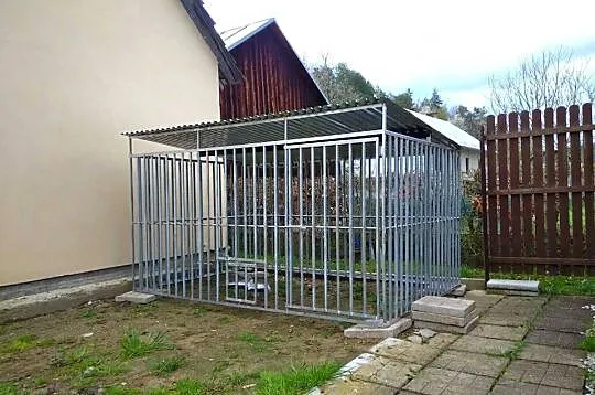 Mały Kojec dla Psa , KOJCE dla Psów ,Klatka , Box , Zadaszenie  - ESSTAL, Podlaskie, Sokółka