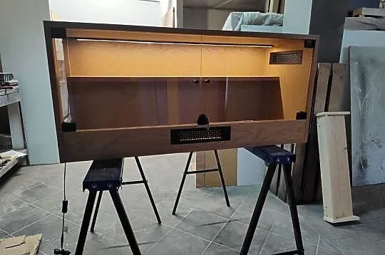 Terrarium dla węża z półką+LED, Śląskie, Siemianowice Śląskie