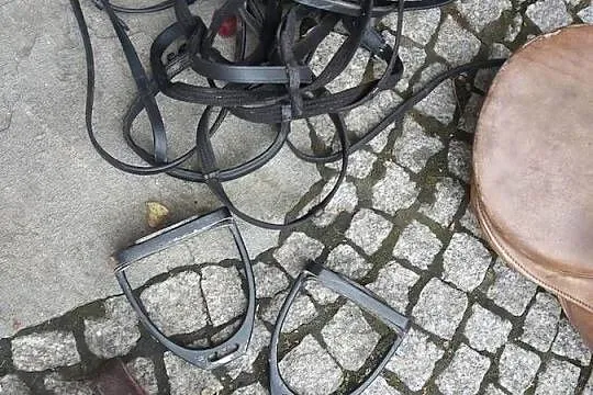 Siodło na konia skurzane stare siodła i gratisy, Małopolskie, Mszana Górna