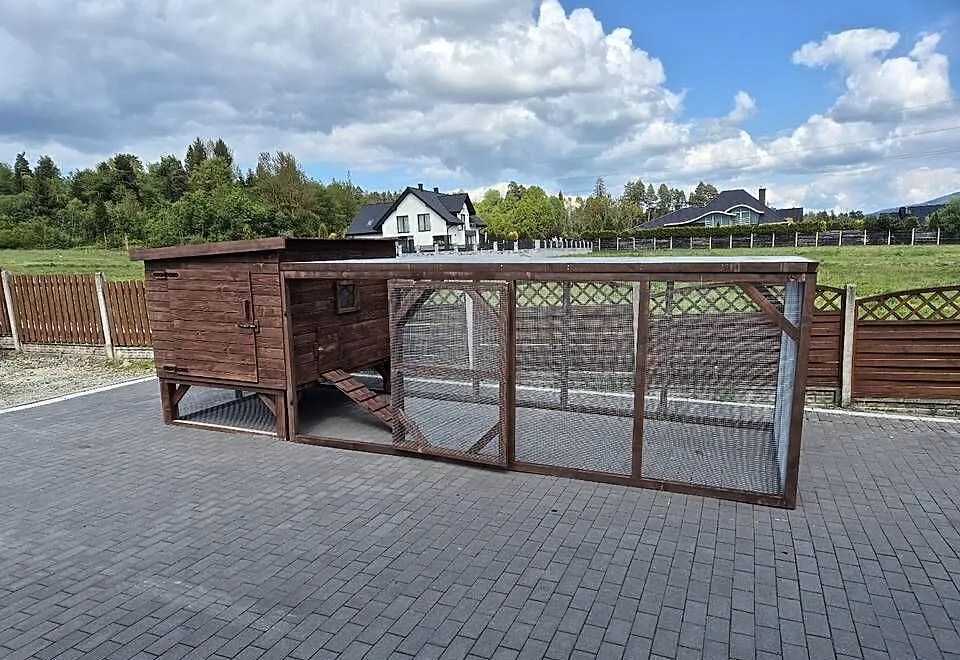 Kurnik dla kur z wolierą, Małopolskie, Jordanów