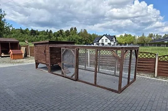 Kurnik dla kur z wolierą, Małopolskie, Jordanów