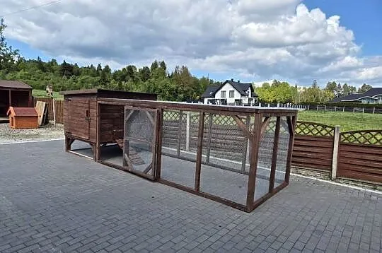 Kurnik dla kur z wolierą, Małopolskie, Jordanów