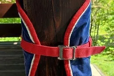 Jak nowa derka bawełniana 120 cm - letnia stajenna, transportowa, Małopolskie, Jasień