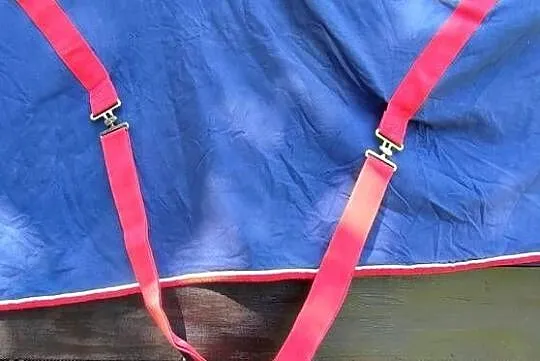 Jak nowa derka bawełniana 120 cm - letnia stajenna, transportowa, Małopolskie, Jasień