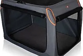 Knuffelwuff Składany Transporter dla psów z aluminiową ramą 91x61x58