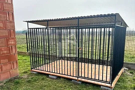 Kojec dla psa 3x2m   Podłoga drewniana - Dach spad w tył ID775, Łódzkie, Rawa Mazowiecka