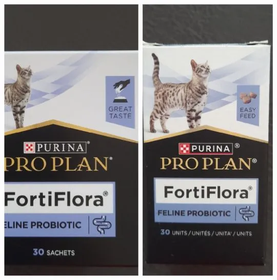 Probiotyk Purina Pro Plan Fortiflora dla kotka w saszetkach lub tabletkach