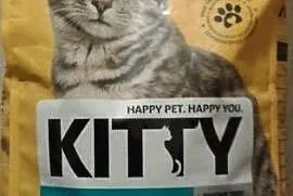 KITTY Karma sucha dla kotów z RYBĄ i WARZYWAMI 3 kg