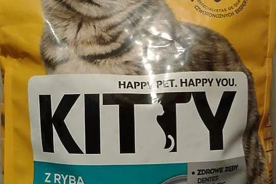 KITTY Karma sucha dla kotów z RYBĄ i WARZYWAMI 3 kg, Opolskie, Strzelce Opolskie