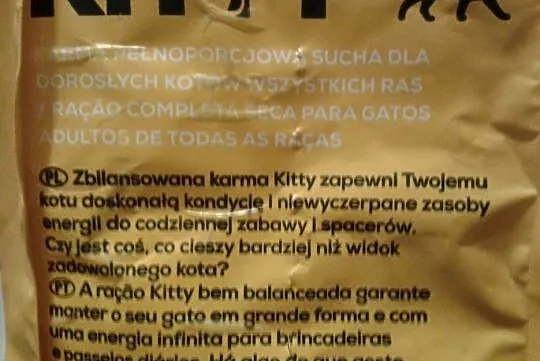 KITTY Karma sucha dla kotów z RYBĄ i WARZYWAMI 3 kg, Opolskie, Strzelce Opolskie