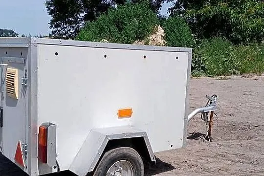Przyczepka samochodowa do przewozu zwierząt, Kujawsko-pomorskie, Radziejów