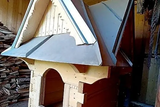 drewniana góralska buda drewniany domek dla psa, Mazowieckie, Warszawa