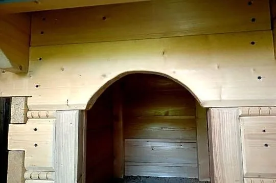 drewniana góralska buda drewniany domek dla psa, Mazowieckie, Warszawa