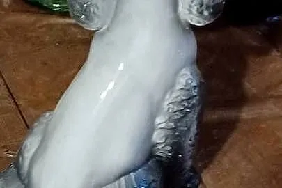 PUDEL CERAMIKA FIGURA BEZ SYGNATURY