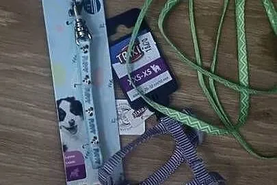 Zestaw 2x smycz +szelkiTRIXIE Puppy szczeniak