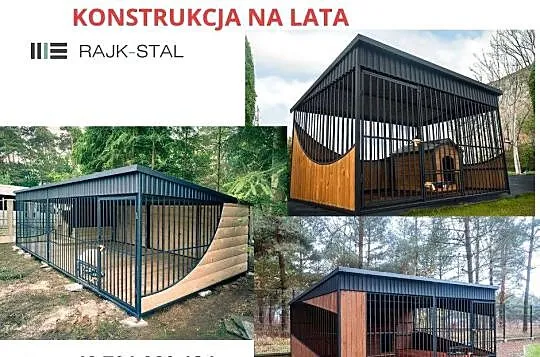 Kojec dla Psa Mocna Konstrukcja PROFIL  budą podłogą miskmi duży mały Pies, Śląskie, Częstochowa