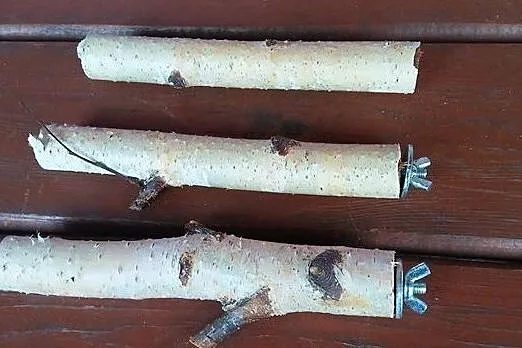 Naturalne brzozowe żerdzie dla papug z wymianą w domu klienta, Śląskie, Ruda Śląska