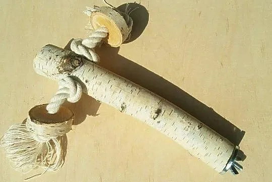 Naturalne brzozowe żerdzie dla papug z wymianą w domu klienta, Śląskie, Ruda Śląska