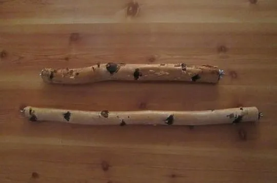 Naturalne,drewniane,brzozowe żerdzie do klatek dla
