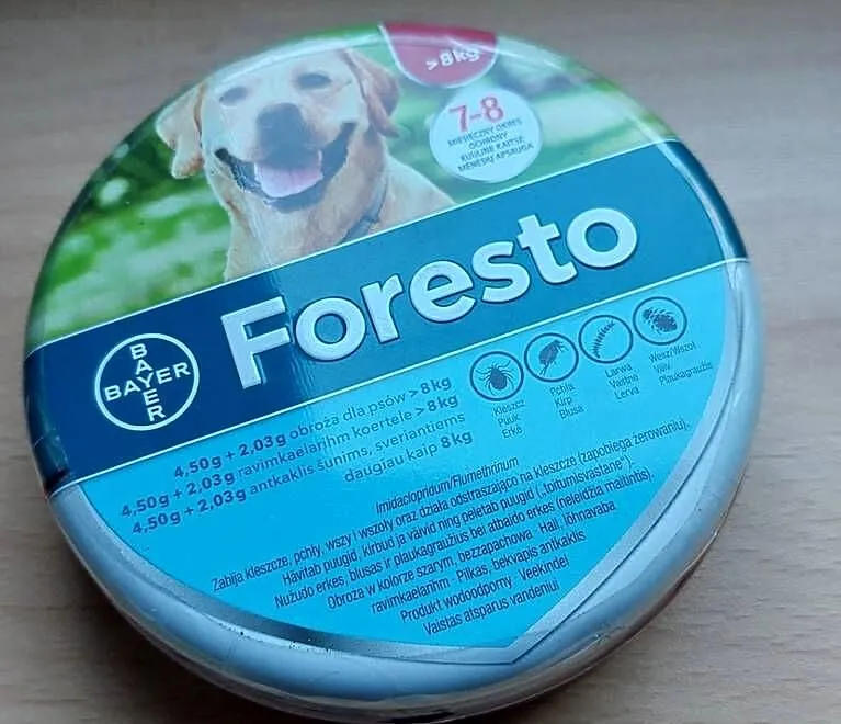 FORESTO; Obroża dla kota i psa poniżej 8kg, Mazowieckie, Warszawa