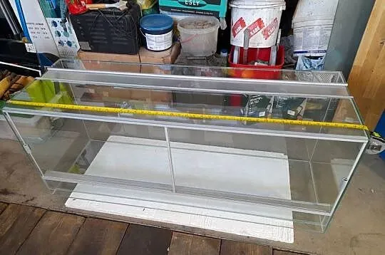 szklane terrarium 120x40x50 oietlenie led dla boa pytona żółwia jaszczurki, Mazowieckie, Warszawa