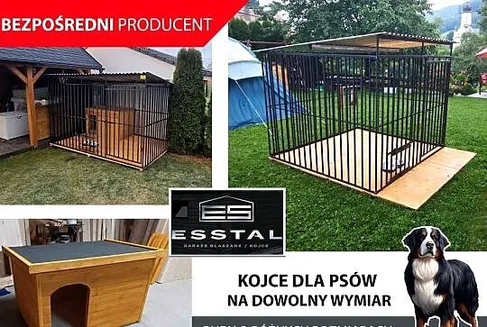 Mały Kojec dla Psa , KOJCE dla Psów  - ESSTAL