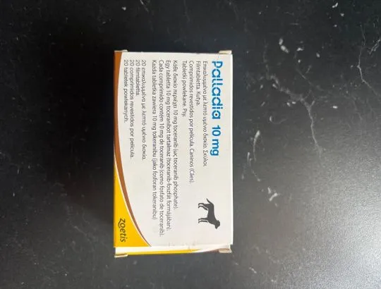 Palladia 10 mg 15 tabletek sprzedam 190 zł świeże w oryginalnym opakowaniu
