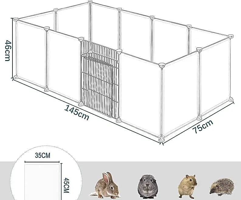 Ogrodzenie dla królika chomika szczeniaka świnki, Lubuskie, Żary
