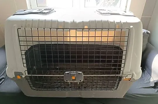 Transporter dla psa SKUDO CAR 100 – duży 99 × 60 × 68 cm, do 40 kg