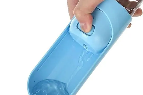 Wufy Podajnik Na Wodę, Butelka Podróżna przenośna Dla Psa 300ml