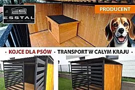 Kojec dla Psa 2.5x2 -ściany drewniane Impregnowane | KOJCE | - ESSTAL