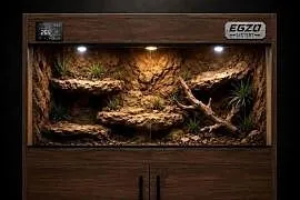 Terrarium dla agamy brodatej żółwia greckiego gekona lamparciego