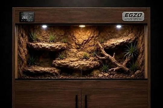 Terrarium dla agamy brodatej żółwia greckiego gekona lamparciego