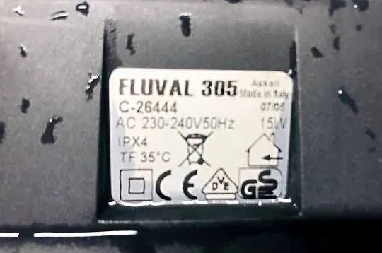 Filtr zewnętrzny do akwarium Fluval 305, Łódzkie, Justynów