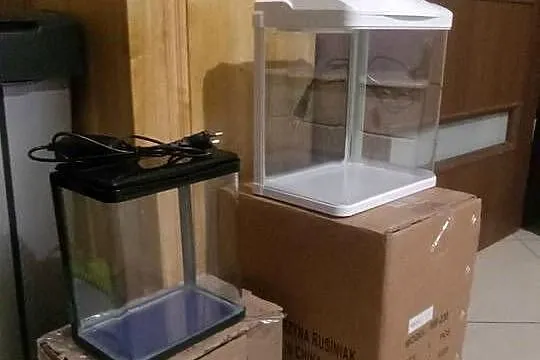Sprzedam akwaria 3 litrowe i 7 litrowe odbiór osobisty Lubin okolice., Dolnośląskie