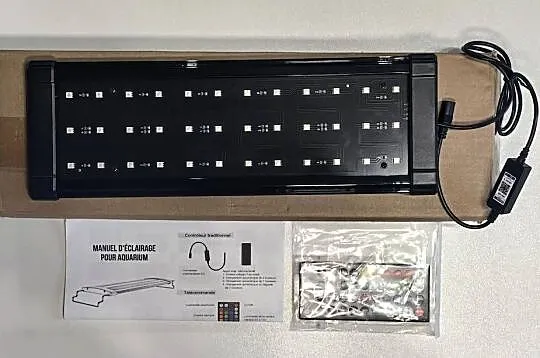 Lampa LED do akwarium Bootek 36 diod pilot nowa DPD