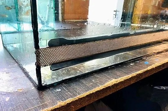 Akwarium terrarium 80 x 35 x 40 cm, Łódzkie, Justynów