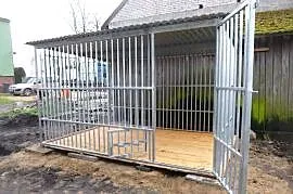 KOJEC DLA PSA, ZAGRODA DLA PSA, KOJCE NA WYMIAR  PRODUCENT