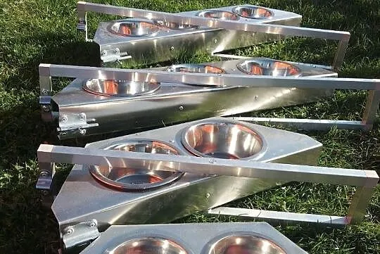 KarmidłaMiski obrotowe aluminiowe, , Czchów