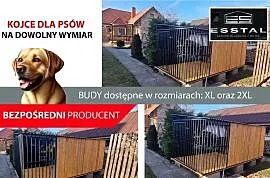 177 Kojec dla Psa 4x3 - ściany drewniane Impregnowane | KOJCE | - ESSTAL