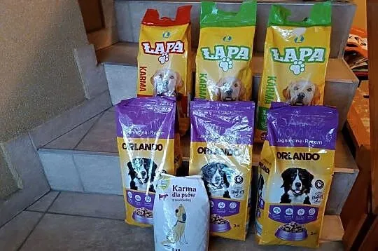 Zestaw karma sucha ORLANDO i ŁAPA dla psa + GRATIS!, Śląskie, Szczyrk