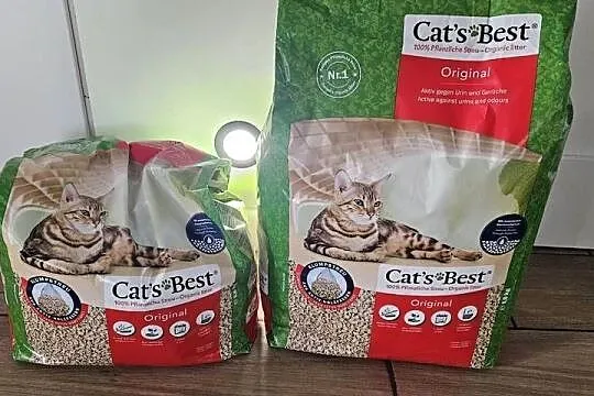 Żwirek Cat's Best Original zbrylający się 20l + gratis, Podkarpackie, Rzeszów