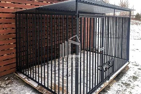 Kojec dla Psów 3x2,5m Drewniana podłoga - Uchwyt na Miski ID599, Kujawsko-pomorskie, Inowrocław